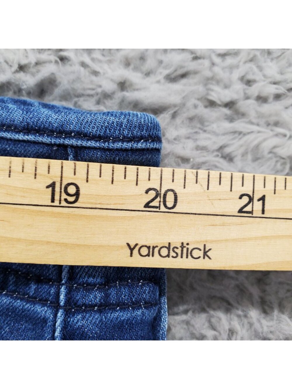 NYDJ Jeans Womens 18W Blue Marilyn Straight Lift Tuck Denim Stretch Fit - Picture 7 of 14